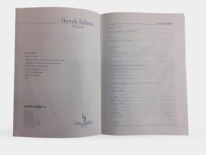 Agenda Bidiaria Permanente Ciruela Magenta Tripa 3