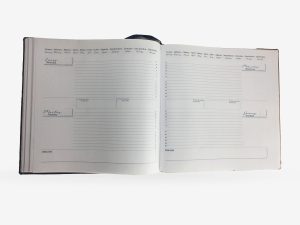 Agenda Ejecutiva Semanal Horizontal Senior Tripa Semanal