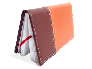 Agenda Ejecutiva Semanal Tipo Chequera Naranja Marron