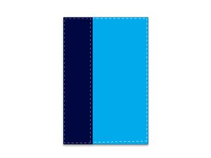 Agenda Ejecutiva Semanal Vertical Junior Azul Oscuro Azul Cyan