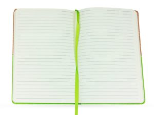 Libreta de corcho con tela Tripa