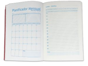 Tripa Agenda Diaria Ejecutiva Permanente Planificador Mensual